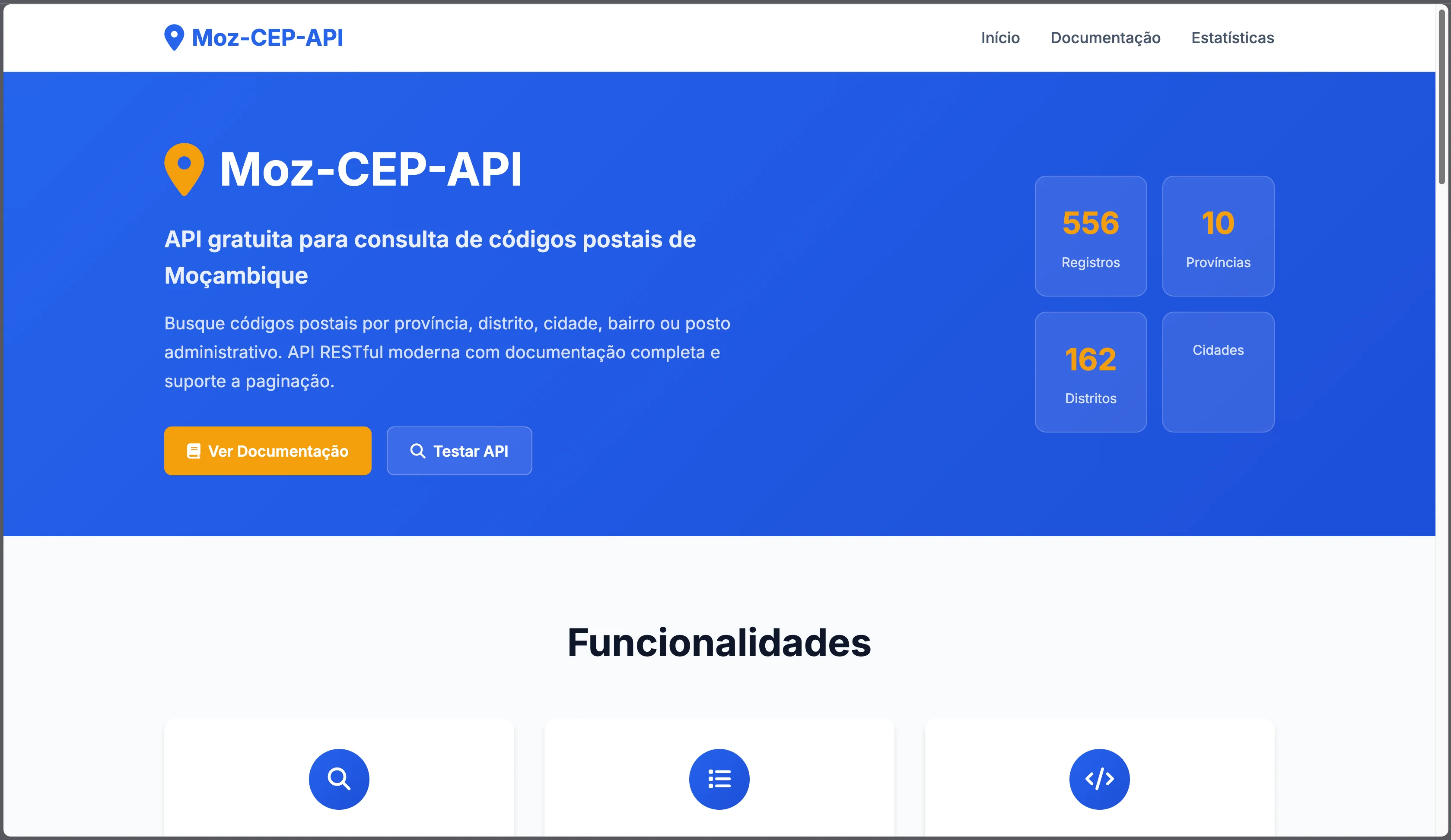 Moz-CEP-API